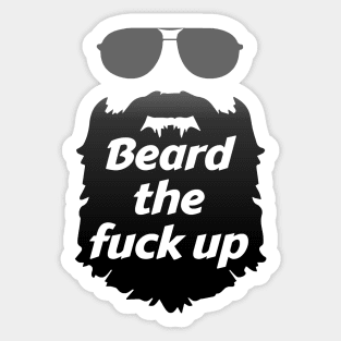 Black Beard Sticker